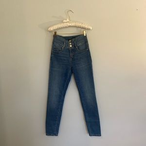 Ann Taylor NWOT high waist curvy denim